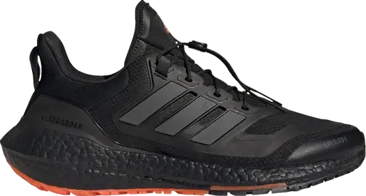 Кроссовки Adidas UltraBoost 22 Cold.RDY 2.0 'Black Impact Orange', черный