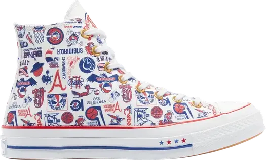 Кроссовки Converse Chuck 70 High ABA, белый