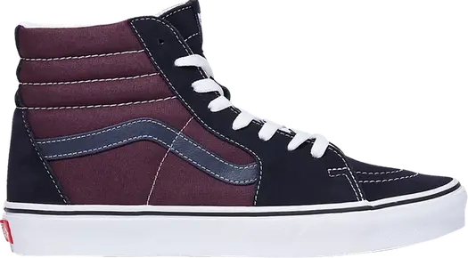 Кроссовки Vans Sk8-Hi 2-Tone - Navy Port, синий