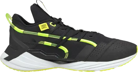 Кроссовки Puma First Mile x Ultra Triller Black Soft Fluo Yellow, черный