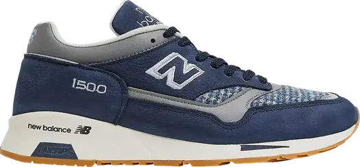 Кроссовки New Balance Harris Tweed x 1500 Made In England 'Houndstooth', синий