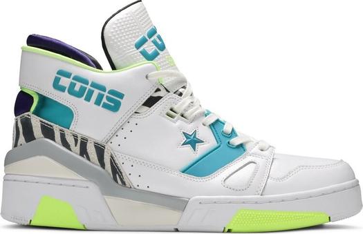 Кроссовки Converse Just Don x ERX-260 Mid Animal - White Teal, белый