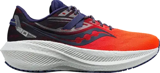 Кроссовки Saucony Triumph 20 Wide ViZiPRO, красный