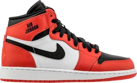 Кроссовки Air Jordan 1 Retro High GS Rare Air, оранжевый