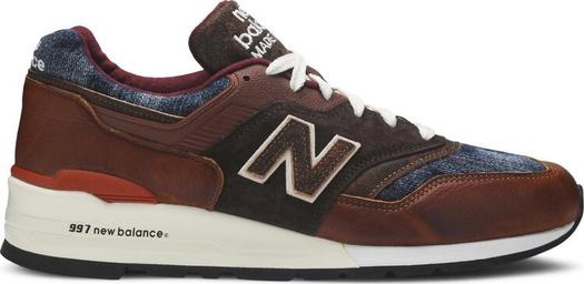 Кроссовки New Balance 997 'Elevated Basics', коричневый