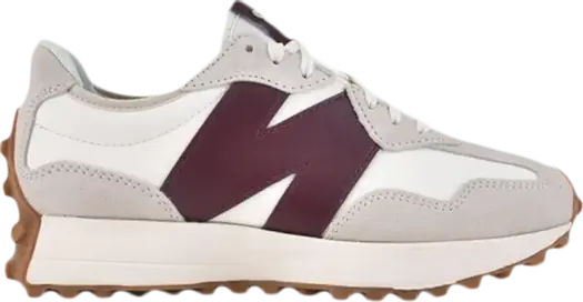 Кроссовки New Balance Wmns 327 'White Dark Red', белый