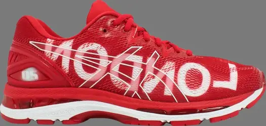 Лимитированные кроссовки gel nimbus 20 'london' Asics, красный