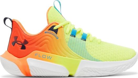 Кроссовки Under Armour Flow FUTR X 2 E24 Panic Orange Yellow Ray, оранжевый