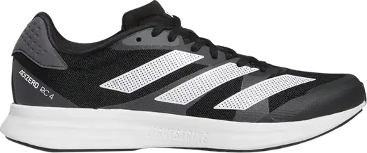 Кроссовки Adidas Adizero RC 4 'Grey White Black', серый