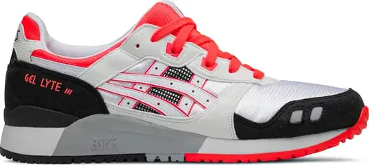 Кроссовки gel lyte 3 og retro 'flash coral' Asics, красный