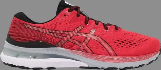 Кроссовки gel kayano 28 'electric red' Asics, красный