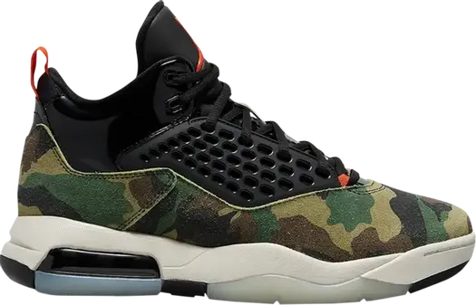 Кроссовки Jordan Maxin 200 Camo, зеленый