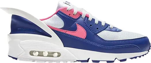 Кроссовки Nike Air Max 90 FlyEase 'Deep Royal Pink', синий