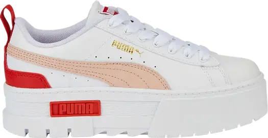Кроссовки Puma Mayze Jr White Rose Quartz, белый