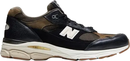 Лимитированные кроссовки New Balance 991.9 Made in England 'Caviar & Vodka', черный