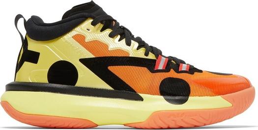 Кроссовки Naruto x Jordan Zion 1 SP Kyuubi, желтый