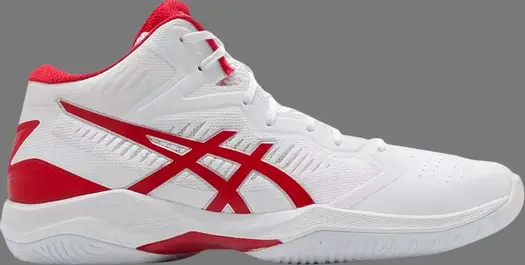 Кроссовки gelhoop v12 'classic red' Asics, белый
