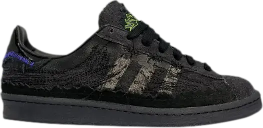 Кроссовки Adidas Youth of Paris x Campus 80s 'Black', черный
