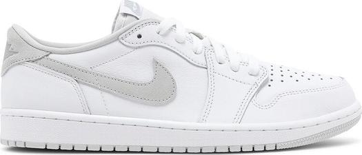 Кроссовки Air Jordan 1 Retro Low OG Neutral Grey 2021, серый