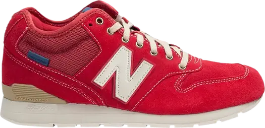 Кроссовки New Balance 996, красный/белый