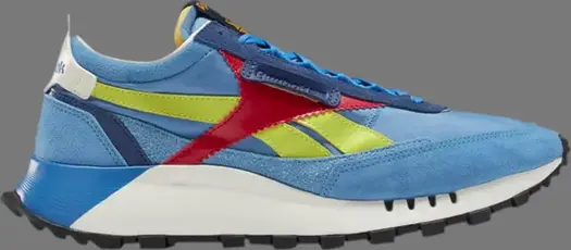 Кроссовки classic leather legacy 'upbeat blue' Reebok, синий