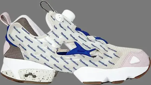 Кроссовки garbstore x pump fury Reebok, серый