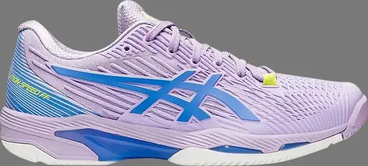 Кроссовки wmns solution speed ff 2 'murasaki periwinkle blue' Asics, фиолетовый