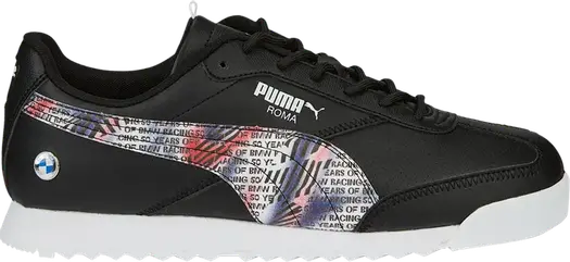 Кроссовки Puma BMW Motorsport x Roma Via Black White, черный