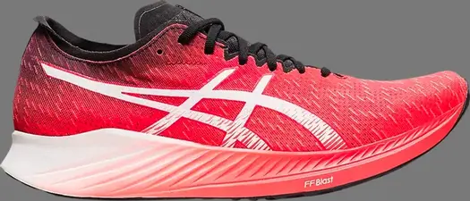 Кроссовки magic speed 'sunrise red' Asics, красный