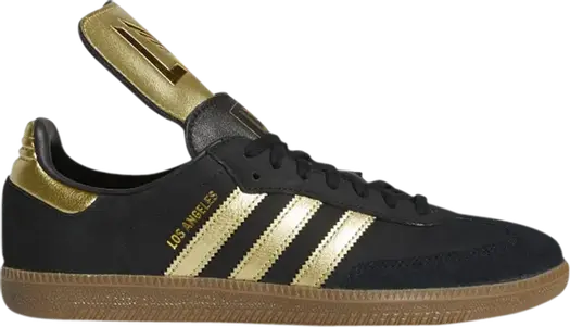 Кроссовки Adidas LAFC x Samba '#StreetByStreet', черный
