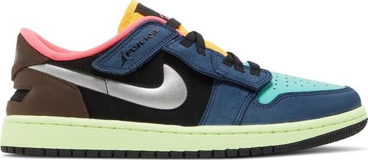 Кроссовки Air Jordan 1 Low FlyEase Tokyo Bio Hack, разноцветный