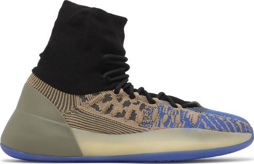 Кроссовки Adidas Yeezy Basketball Knit 'Slate Azure', серый