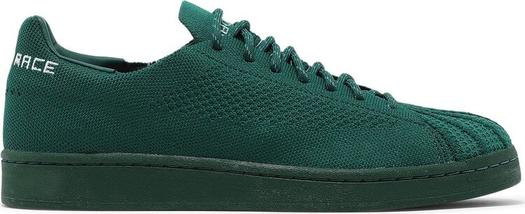 Кроссовки Adidas Pharrell x Superstar Primeknit Unisex, зеленый