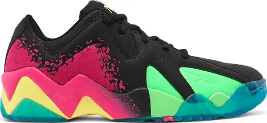 Кроссовки nerf x kamikaze 2 low 'backboard breaker' Reebok, многоцветный