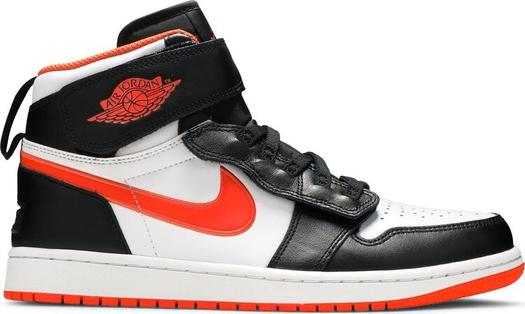 Кроссовки Air Jordan 1 High FlyEase Turf Orange, черный