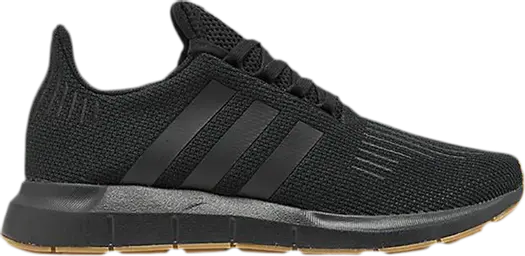 Кроссовки Adidas Swift Run 'Black Gum', черный