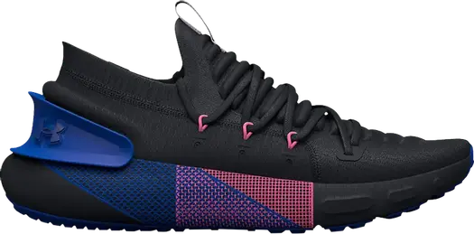 Кроссовки Under Armour HOVR Phantom 3 Black Blue Pink, черный