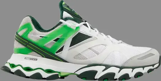 Кроссовки cottweiler x dmx trail shadow 'electric green' Reebok, белый