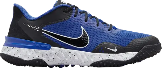 Кроссовки Nike Alpha Huarache Elite 3 Turf, черно-синий