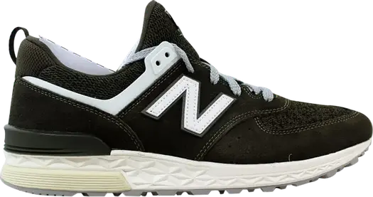 Кроссовки New Balance 574 Sport, темно-оливковый