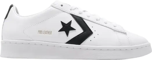 Кроссовки Converse Pro Leather Ox White Black, белый