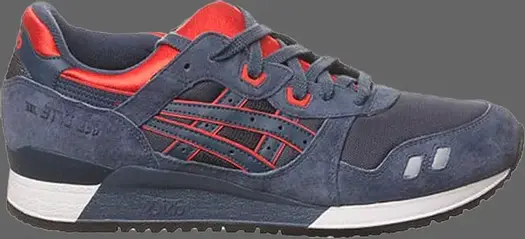 Кроссовки gel lyte 3 'navy orange' Asics, синий