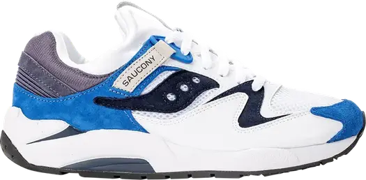 Кроссовки Saucony Grid 9000 Premium Suede Royal Blue, синий