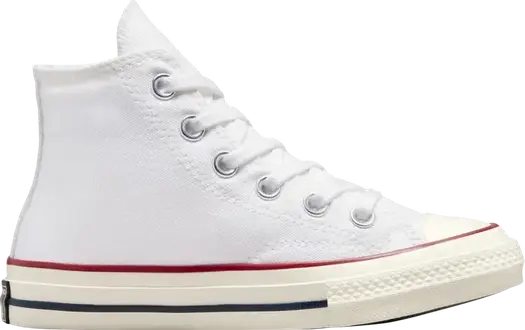 Кроссовки Converse Chuck 70 Vintage Canvas High PS White Garnet, белый