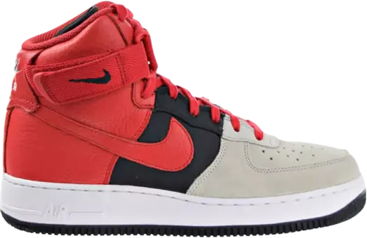 Кроссовки Nike Air Force 1 High LV8 'Wolf Grey Red', красный