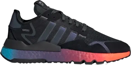 Кроссовки Adidas Nite Jogger 'Sunset', черный