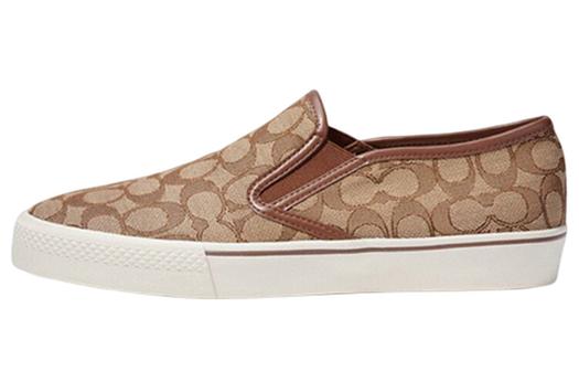 Кроссовки COACH Casual Shoes Men Low-Top Brown