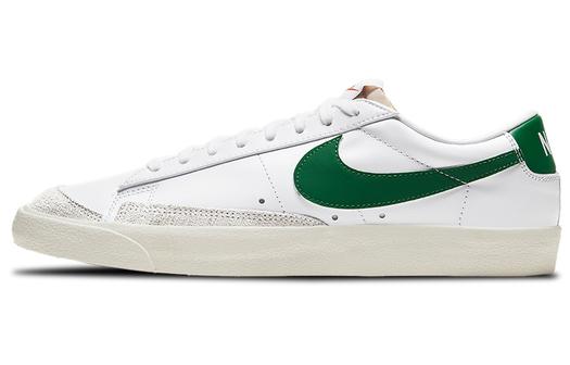 Кроссовки Nike Blazer Low 77, белый/зеленый