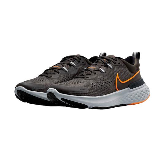 Кроссовки Nike React Miler 2, черный/оранжевый