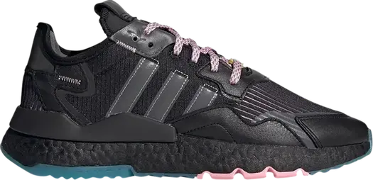 Кроссовки Adidas Ninja x Nite Jogger 'Core Black', черный